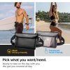 Wodoszczelna torba biodrowa (nerka) Spigen A620 Universal Waterproof Waist Bag – Czarny (Black)